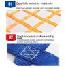 YYXDMFY Lifting net Polyester Cargo Durable Lifting Nets Cargo Hanging Net Lifting Net Straps Cargo Net Hoist Cargo Lifting Bag Load Cargo Hanging Net Cargo Net Straps (Color : 300kg, Size : 2X2m) view 2