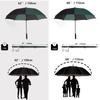 Baraida Golf Umbrella Large 62/68/72 Inch, Extra Large Oversize Double Canopy Vented Windproof Waterproof Umbrella, Automatic Open Golf Umbrella for Men and Women and Family.(68 Inch,Green/Black) view 2