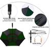 Baraida Golf Umbrella Large 62/68/72 Inch, Extra Large Oversize Double Canopy Vented Windproof Waterproof Umbrella, Automatic Open Golf Umbrella for Men and Women and Family.(68 Inch,Green/Black) view 3