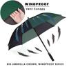 Baraida Golf Umbrella Large 62/68/72 Inch, Extra Large Oversize Double Canopy Vented Windproof Waterproof Umbrella, Automatic Open Golf Umbrella for Men and Women and Family.(68 Inch,Green/Black) view 4