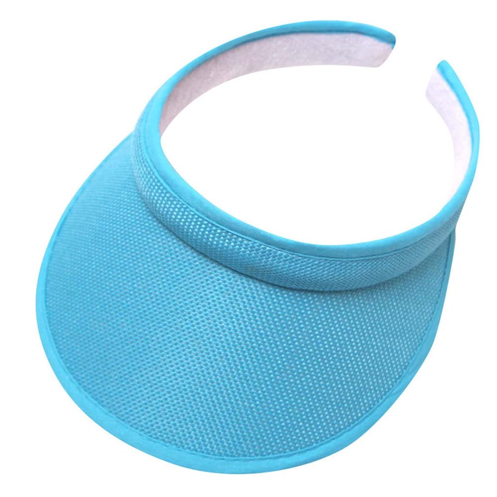 Kids Boys Girls Empty Top Visor Sun Hats Summer Beach Cap Sports Tennis Hat Children Outdoor Traveling Caps 2-8Y