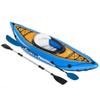 AB Tools Upgraded Cove Champion Inflatable Kayak with Sports Paddle Canoe Boat Single view 1