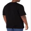 Marvel Big & Tall Classic Hulk Sport Men's Tops Short Sleeve Tee Shirt, Black, XX-Large view 2