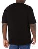 Marvel Big & Tall Classic Golden Panther Men's Tops Short Sleeve Tee Shirt, Black, XX-Large view 2
