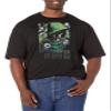 Marvel Big & Tall Classic Fantastic Four Doom Gloom Men's Tops Short Sleeve Tee Shirt, Black, 3X-Large view 1