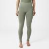 HORZE Naomi Women's Seamless Silicone Full Seat Riding Tights - Olivine Green - 30/32 view 4