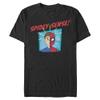 Marvel Big & Tall Spidey Sense Men's Tops Short Sleeve Tee Shirt, Black, 4X-Large view 1