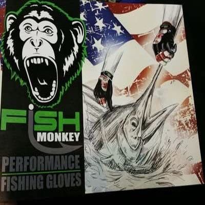 Fish Monkey FM76-CMOBL Hat The Fish Monkeyp Break Up Country/Black