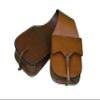 Daarkgreen Leather Western Saddle Bag Color Brown view 4