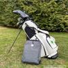 Parsaver Players Golf Shoe Bag, Premium Water Resistant Travel Shoe Bag, Black & Grey view 4