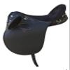 16" Black Synthetic Aussie Australian Stock Saddle 110S1289BK-16 view 2