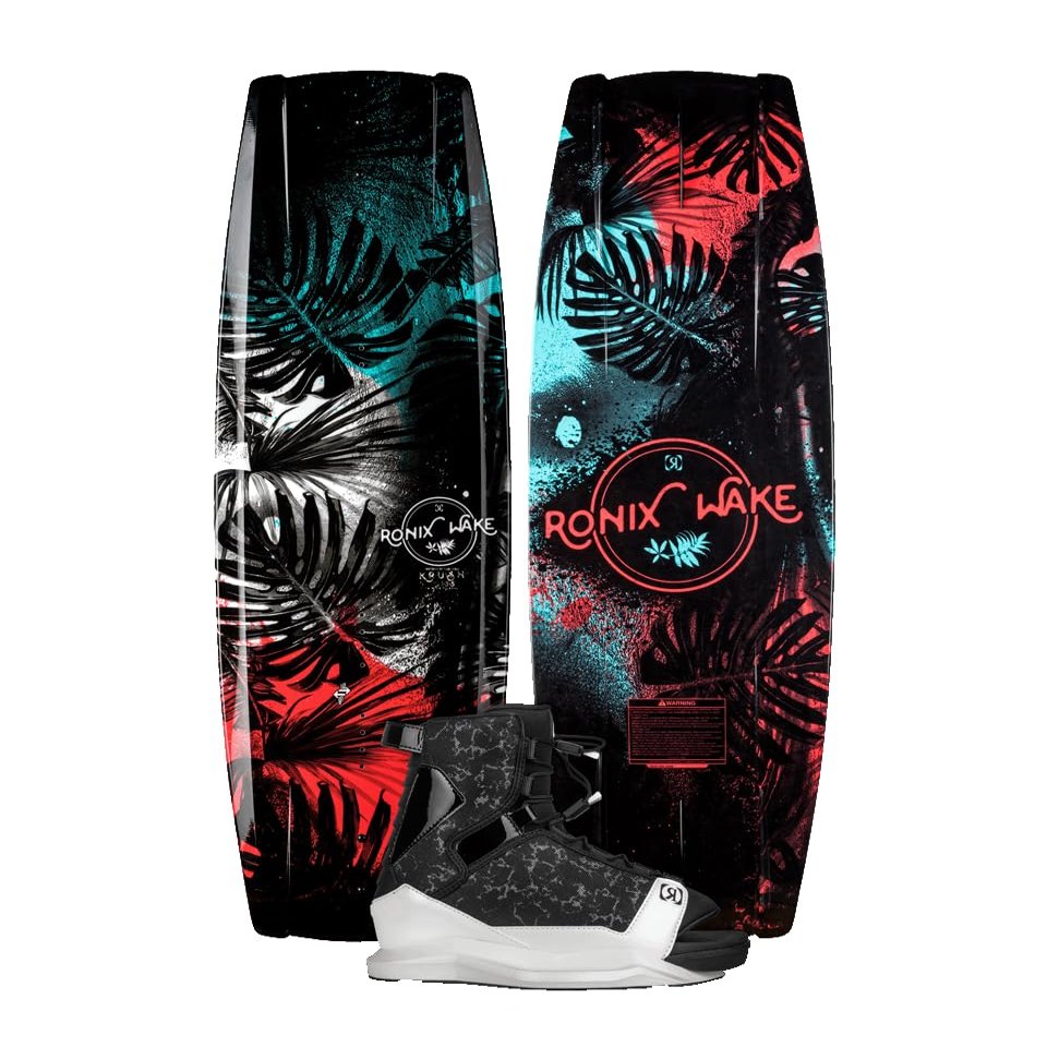 Ronix Krush Wakeboard w/ Halo Boots (Wakeboard-140 cm/ Boots-8 - 10.5)