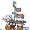 Sanrio 926761 Bad Batsumaru Wobble Acrylic Stand (Treasure Hunting) view 4