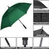 MRTLLOA Extra Large Green Golf Umbrella, 54/62/68/72 Inch Automatic Open, Oversize Double Canopy Vented Windproof Waterproof Sports Umbrellas for Rain(68 Inch Green) view 4