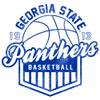 AS37 - Georgia State Panthers Basketball Shield T Shirt - X-Large - White view 2