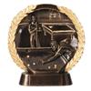 Same Day Awards High Relief Billiards Trophy with Laurel Wreath Design - Custom Engraved Award for Pool Players Leagues Tournaments Champions MVPs Personalized Recognition view 1