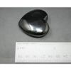 1 Pcs Black Obsidian Heart: LARGE 1.75" (Palm, Crystal Heart, Puffed Stone Heart) view 2