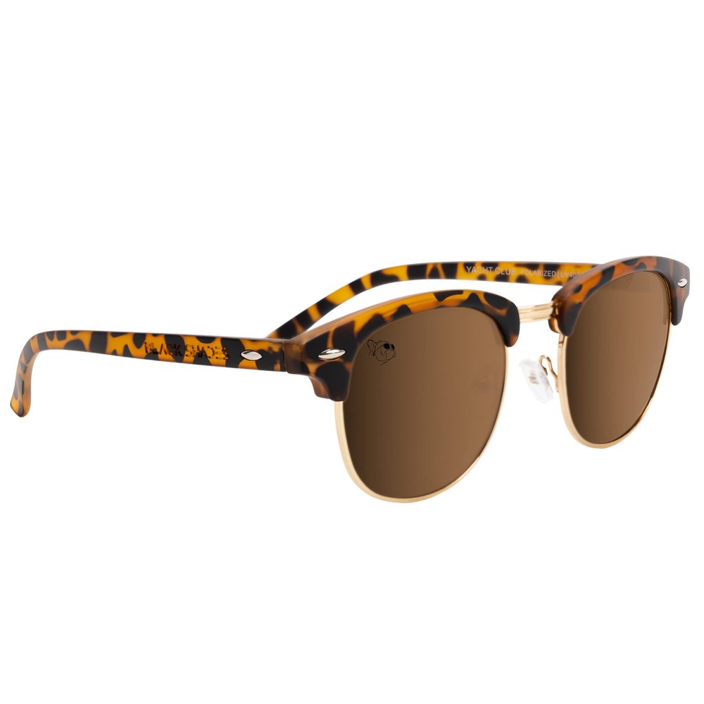 Black Shades Eddies Sunglasses (matte tortoise, brown)