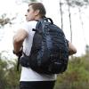 BOVIP 40L Hiking Backpack Waterproof Lightweight Daypack Travel Sports Camping Backpack for Men Women Blue view 2