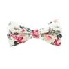 Eeleva Elegant Adjustable Pre-tied bow ties for Men Boys, Floral Print Bowtie, Great Weddings, Groom, Groomsmen (30Light Green), 4.7inch view 1