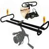 AUXPhome Metal Fishing Reel Display Rack, Fishing Reel Ceiling Mount Storage Rack Spinning Reel Organizer Holder for Garage, Cabin and Basement, Holds 3 Fishing ReelNo Spinning Fishing Reel view 3