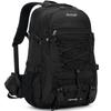 BOVIP 40L Hiking Backpack Waterproof Lightweight Daypack Travel Sports Camping Backpack for Men Women Black view 1