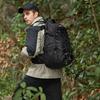 BOVIP 40L Hiking Backpack Waterproof Lightweight Daypack Travel Sports Camping Backpack for Men Women Black view 2
