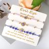 BONITTER Evil Eye Bracelets Best Friend Bracelets Matching Couple Bracelet for Bff Friendship Relationship Boyfriend Girlfriend Valentines Gift view 3