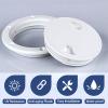 Boat Hatch Cover ABS 4 inch White Non Slip Inspection Hatch w/Detachable Cover view 3
