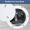 8 inch Boat Hatch Cover Deck Plate Hatch,White 8 inch Non Slip Inspection Hatch w/Detachable Cover view 4
