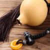 DHHHC 500Ml Outdoor Portable Water Bottle Natural Growth Gourd Bottle Chinese Style Carving Ornaments Natural Gourd Water Bottle view 2