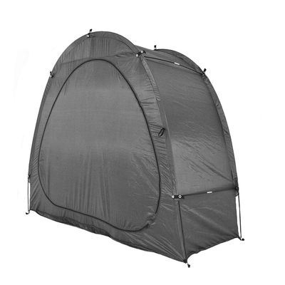 Vilemoon Bike Storage Tent, Outdoor Portable Foldable Storage Sheds, Bike Covers Outside Garden Shelter for 1 Bike (Black)