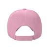 ANGELJUAN Customized Baseball Hat Personalized Text Logo Photo Adjustable Dad Cap,Pink view 3