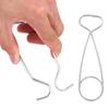 GOWENIC Fish Mouth Spreader, 2Pcs Stainless Steel Fish Mouth Jaw Spreaders, Fishing Equipment Bottle Hanger Hook, for Outdoor Camping, Survival Hanging Pot, Cooker view 3