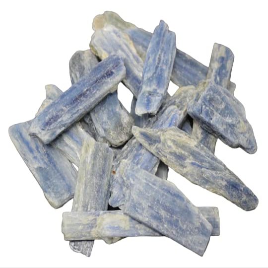 1 Piece Natural Blue Kyanite Blade 0.75" - 1.25" (Raw Crystal Rough Blue Kyanite)