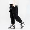 MINI PANDA Boys' Cargo Pant,Husky Boys Adjustable Waist Pants Size 6-16 (6, Black) view 4