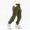 MINI PANDA Boys' Cargo Pant,Husky Boys Adjustable Waist Pants Size 6-16 (10, Olive) view 4