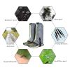 BXXZYF Leg Gaiters Waterproof and Adjustable Walking Snow Gaiters with TPU Foot Straps, Snake Bite Protective Cover Mountaineering Skiing Desert Jungle Camping (Color : A, Size : One Size) view 4