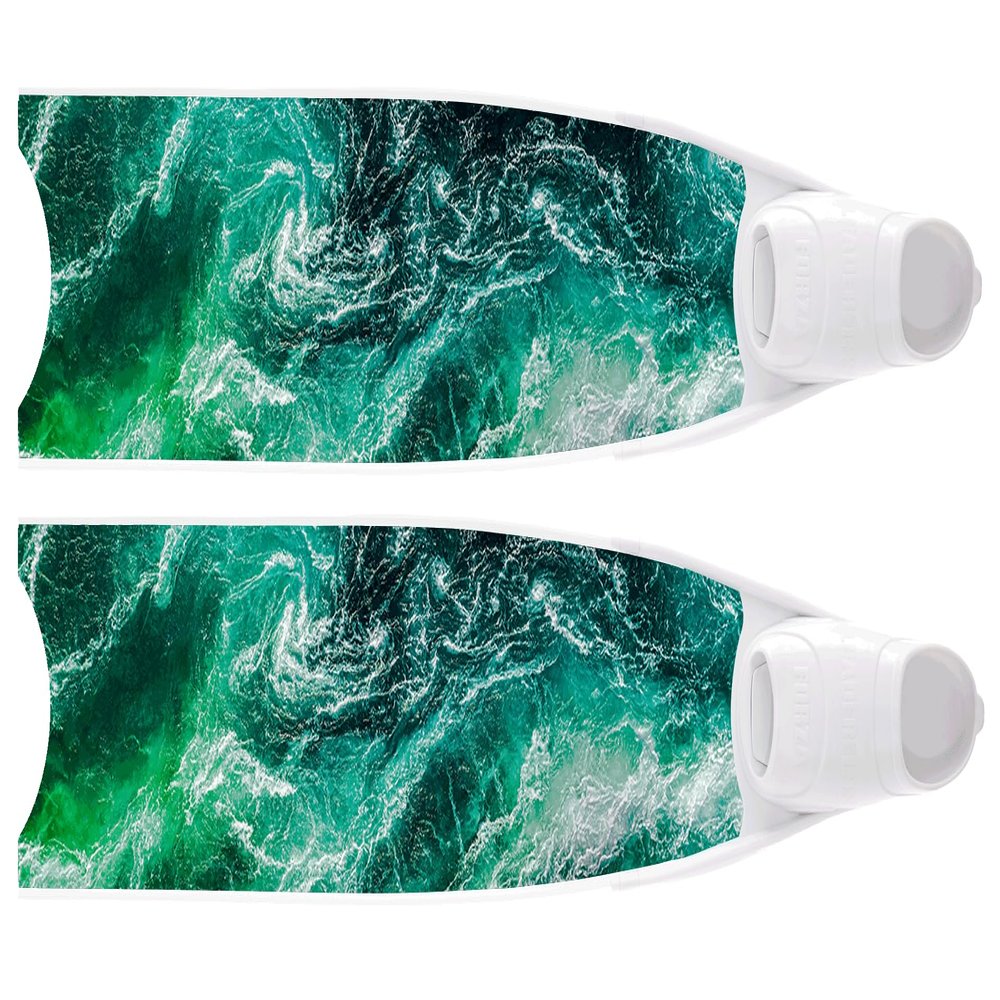 Leaderfins Ocean Pure Carbon Freediving and Spearfishing Fins (Extra Soft, EU 47-48 / US 13-14)