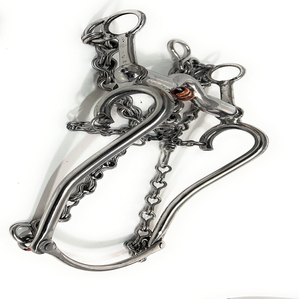 5 1/4" Charro Saddle Horse Bit, Freno para Caballo
