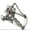 5 1/8" Stainless Steel Mexican Horse Bit, Freno para Caballo view 1