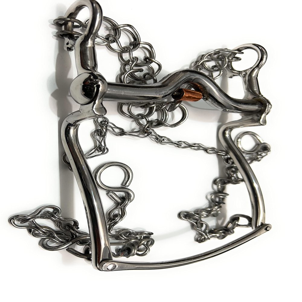 5 1/8" Freno para Caballo, Charro Saddle Horse Bit