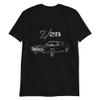 1967 Chevy Camaro Antique Classic Muscle Car Owner Short-Sleeve T-Shirt Black view 1