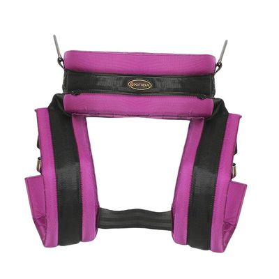 B Baosity Nylon Trampoline Harness ed Outdoor Children, Jumping, Amusement Park, Purple L
