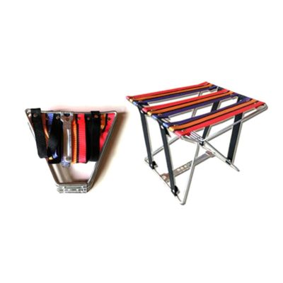 FHYTGBS Portable Metal Thickening Camping Chair -Small Bench Folding Fishing Chair Outdoor Sketch Travel Chair Seat (Color : Small Size 2)