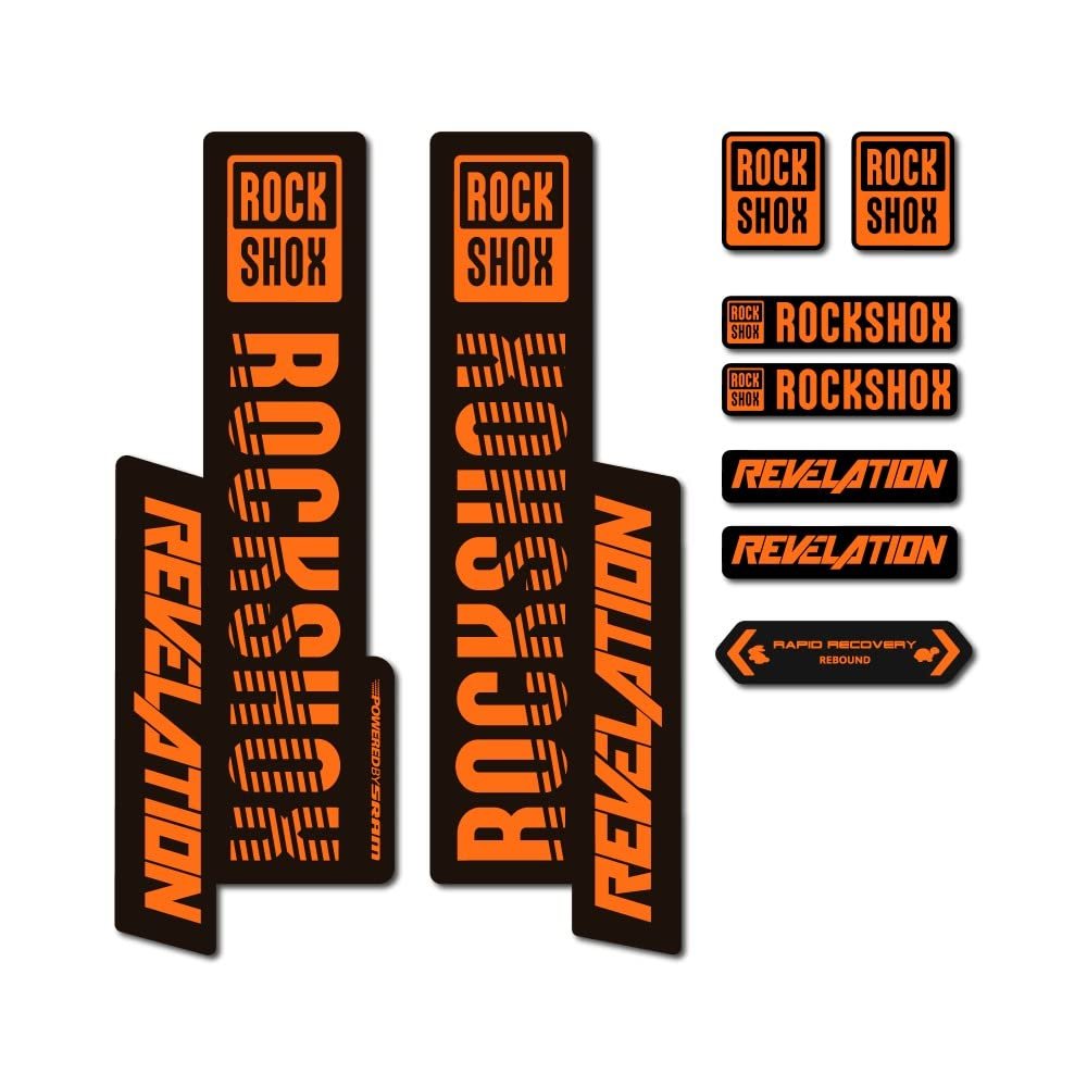 Rock Shox Revelation 2019 Fork Bike Compatible Stickers