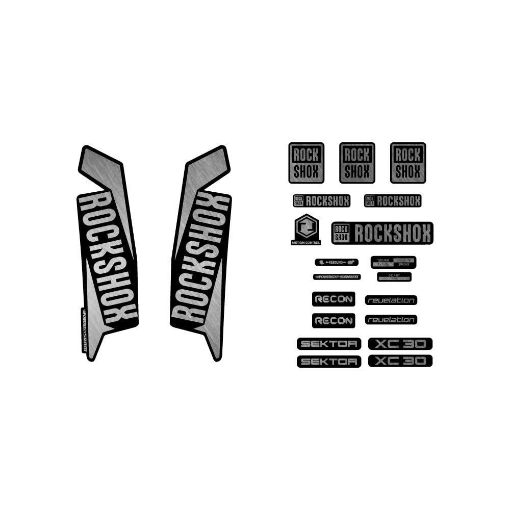 STAR SAM RockShox Sektor XC30 Recon Revelation Fork Bike Compatible Stickers 29''