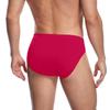 wirarpa Men's Underwear Modal Microfiber Briefs No Fly Covered Waistband Silky Touch Underpants 4 Pack Slate Navy Blue Red,Medium view 2