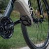 Road/Mountain Bike Pedals - 3 Bearings Bicycle Pedals - 9/16 CNC Machined Flat Pedals with Removable Anti-Skid Nails (Black) view 2