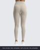 Aoxjox High Waisted Workout Leggings for Women Trinity Yoga Pants 26.5" (A Mink, Medium) view 4